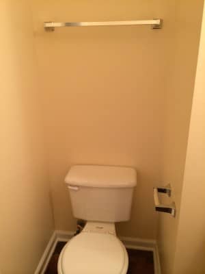 Master bath toilet area