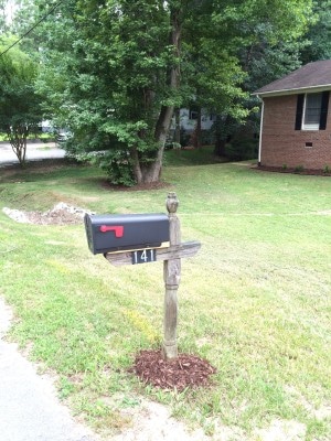 Mailbox front