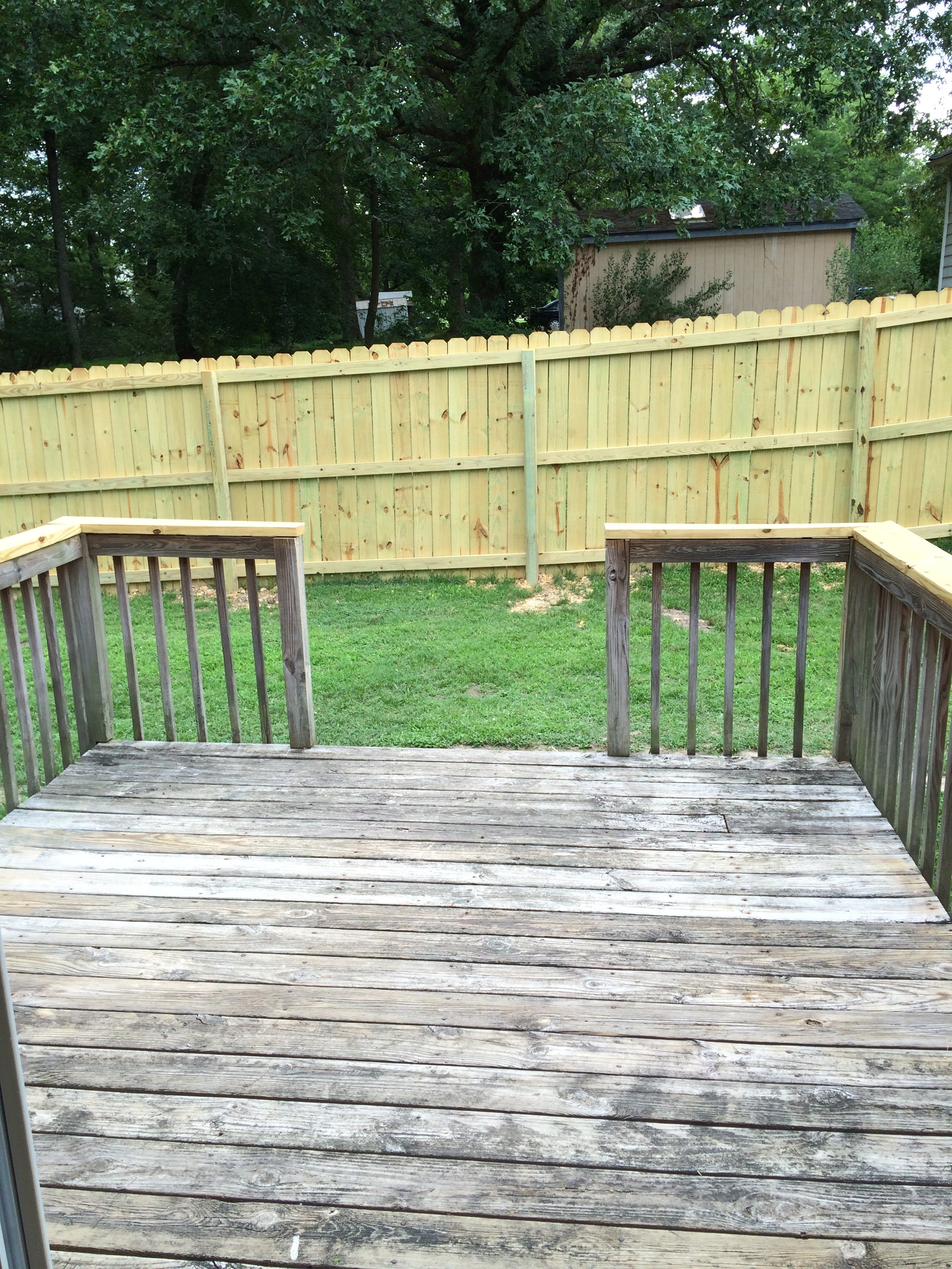 Back deck